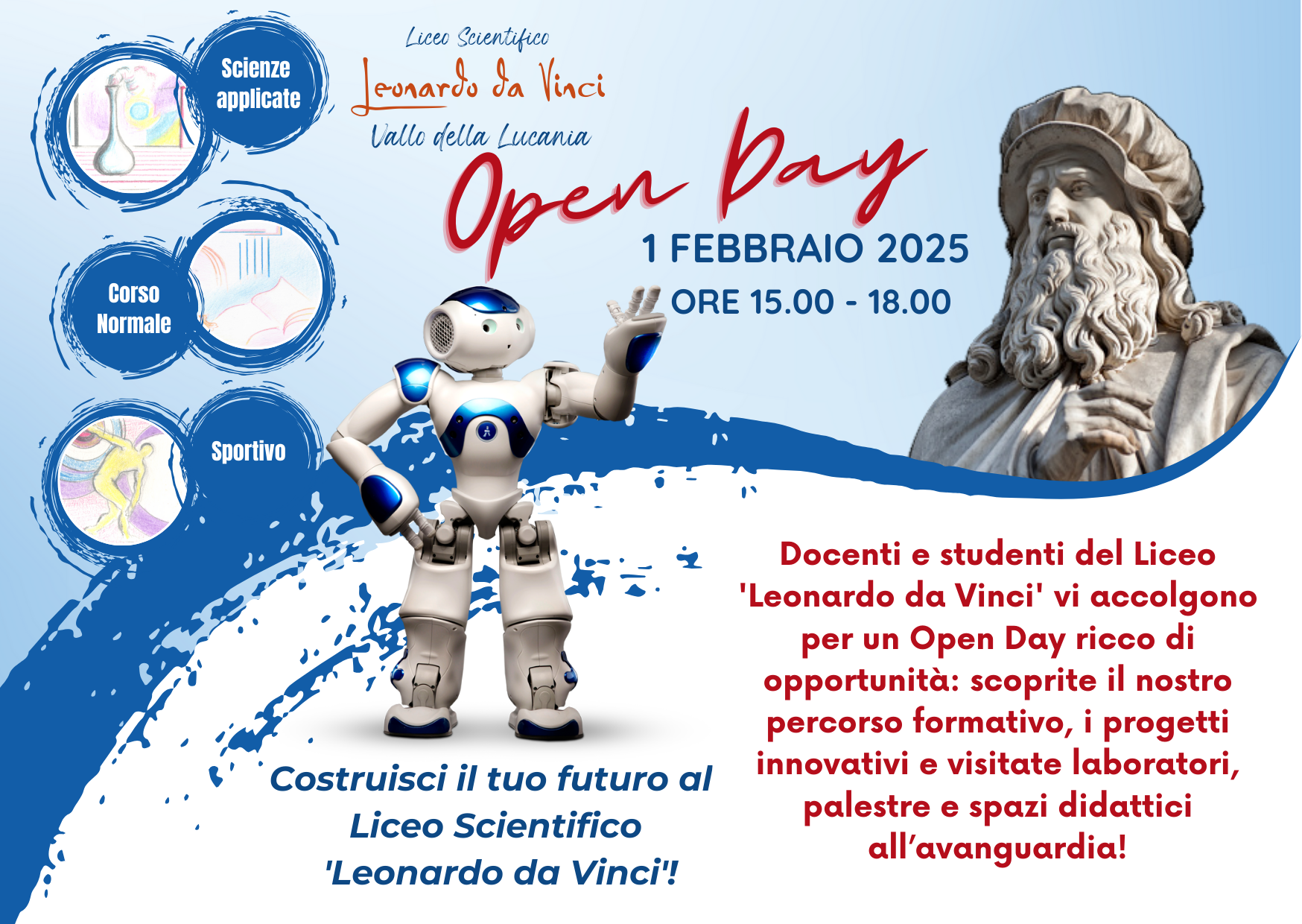 OPEN DAY 01 FEBBRAIO